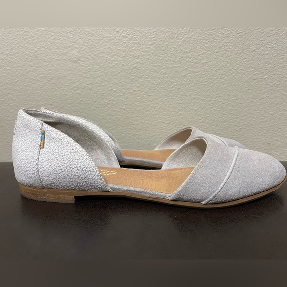 TOMS Women's Jutti D'orsay Flats size 7.5 - Picture 5 of 7